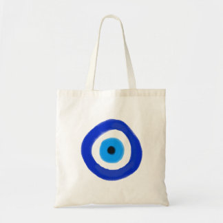 Blue Evil Eye Tragetasche