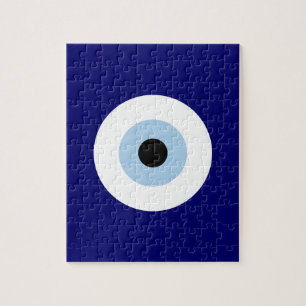 Blue Evil Eye Viel Glück & Protection Symbol