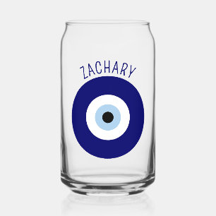 Blue Evil Eye Viel Glück & Protection Symbol Dosenglas