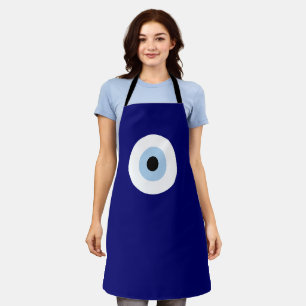 Blue Evil Eye Viel Glück & Protection Symbol Schürze