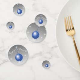 Blue Extravagante Weihnachtsschmuck Confetti Konfetti