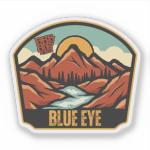 Blue Eye, Arkansas Aufkleber