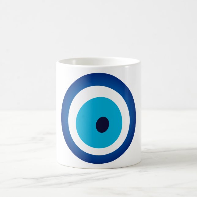 Blue Eye Lucky Charm Kaffeetasse (Mittel)