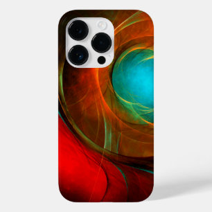 Blue Eye Moderne Abstrakte Kunst Cooles Muster #16 Case-Mate iPhone 14 Pro Hülle