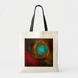 Blue Eye Moderne Abstrakte Kunst Cooles Muster #16 Tragetasche