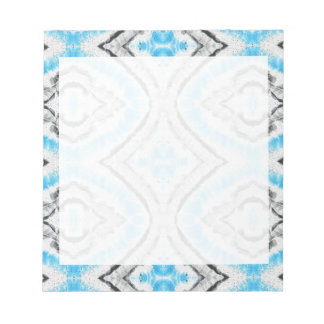 Blue Eye Shibori Gefärbte Krawatte Rustikales Must Notizblock