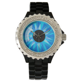 Blue Eyeball Armbanduhr