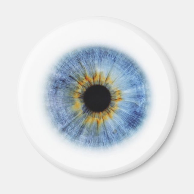 Blue Eyeball Magnet (Vorne)