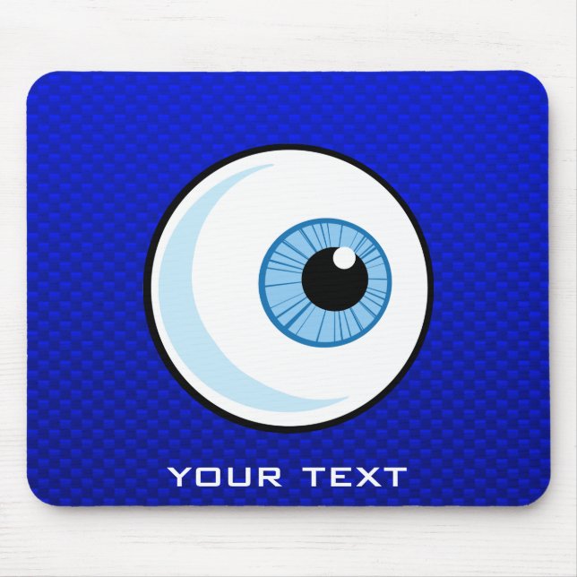 Blue Eyeball Mousepad (Vorne)