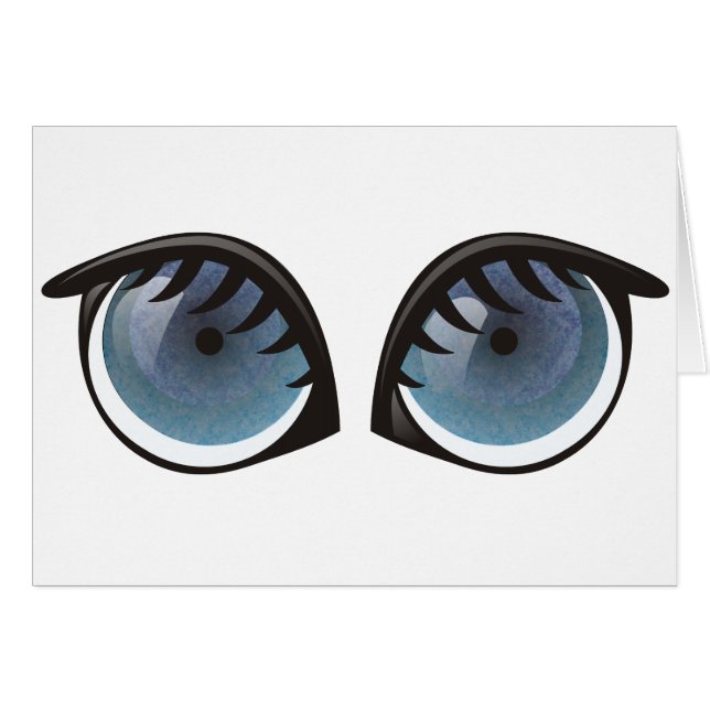 Blue Eyes Cartoon (Vorderseite (Horizontal))