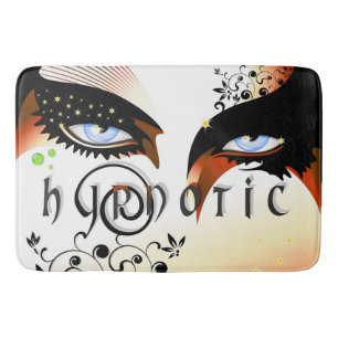 Blue Eyes Fashion Make Up Badematte