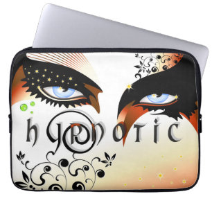 Blue Eyes Fashion Make Up Laptopschutzhülle