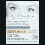 Blue Eyes, Optician, Technical Practitioner Flyer<br><div class="desc">Blue Eyes, Optician, Technical Practitioner Werbung Flyer vom Business Card Store.</div>