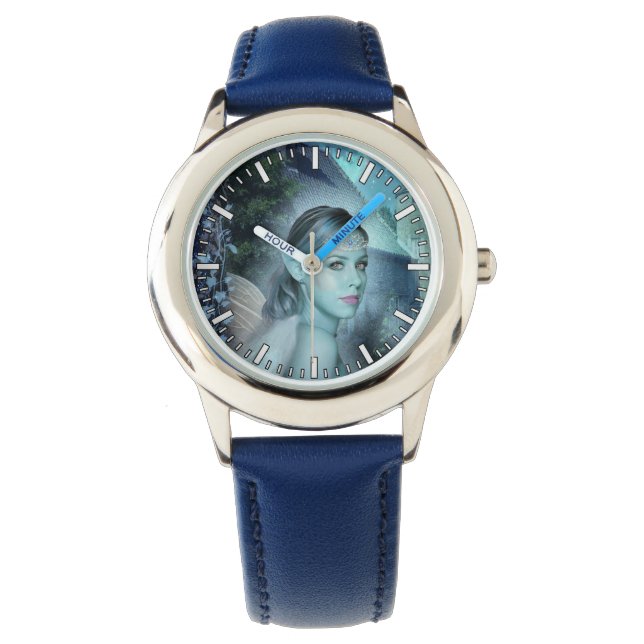 Blue Fairy Armbanduhr (Vorderseite)