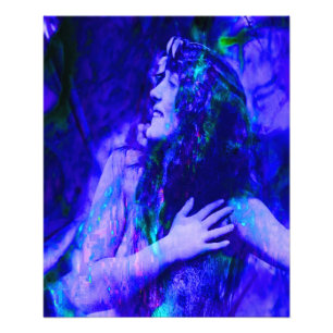 Blue Fairy Fotodruck
