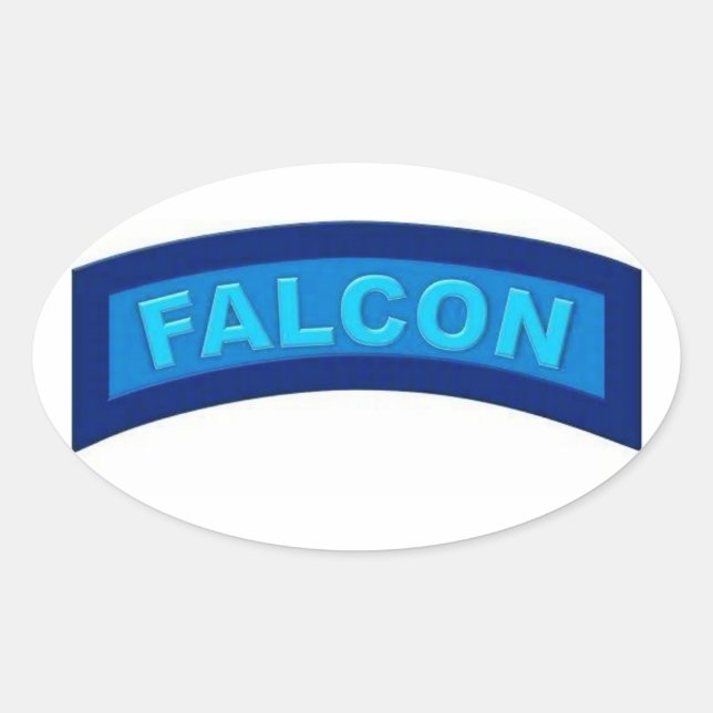 Blue Falcon Stickers (Vorderseite)
