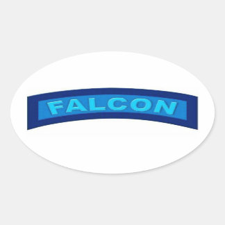 Blue Falcon Stickers