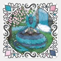 Blue Fantasy Eastern Dragon Tea Time