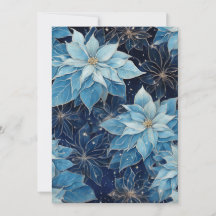 Blue Fantasy Poinsettia