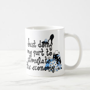 Blue Fashion Tasse
