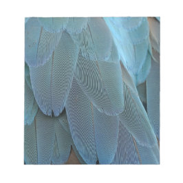 Blue Feather Notizblock