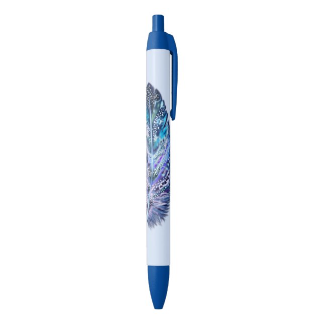 Blue Feather Pen Kugelschreiber (Unterseite (Vertikal))