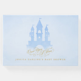 Blue Fee Burg Baby Dusche Gästebuch