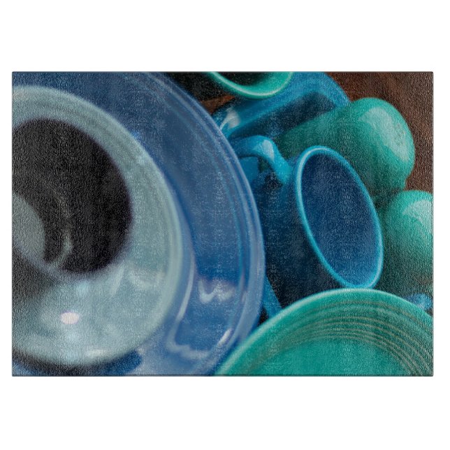 Blue Fiesta Cutting Board Ware Schneidebrett (Vorderseite)