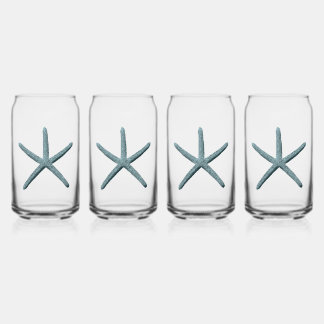 Blue Finger Starfish Dosenglas