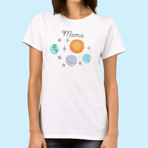 Blue First Trip rund um die Sun Mama 1. Geburtstag T-Shirt