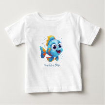 Blue Fish Baby T - Shirt