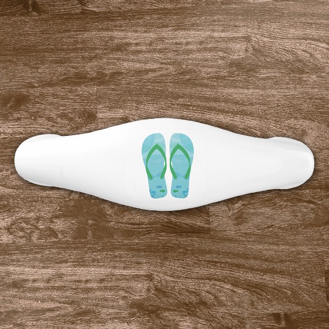 Blue Fish Summer Beach Flip Flops Türknopf Keramik Schubladengriff (Von Creator hochgeladen)