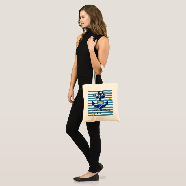 Blue Fisherman Ästhetischer Spaß für Liebhaber von Tragetasche (Vorderseite (Model))