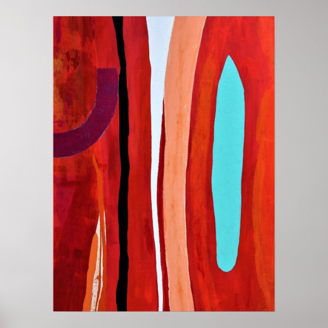 Blue Flame 18 x 24 Poster (Vorne)