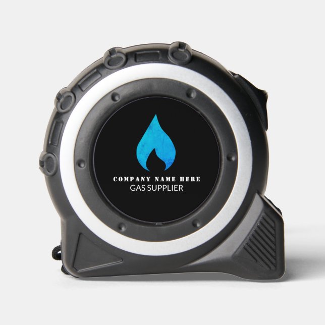 Blue Flame, Gasingenieur und Lieferant Maßband (Vorderseite)