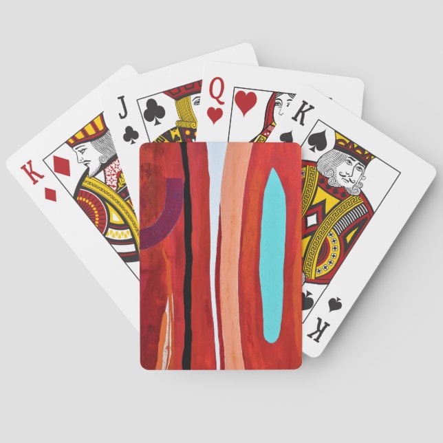 Blue Flame Playing Cards Spielkarten (Rückseite)