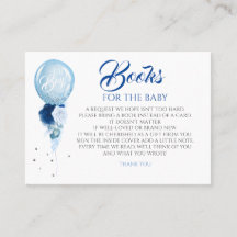 Blue Floral Baby Shooter Books for Baby