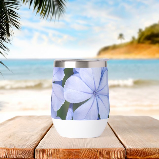 Blue Floral Bokeh (Strand)