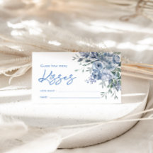 Blue Floral Devine Combien De Cartes De Jeu