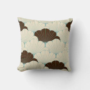 Blue Foliage Kissen