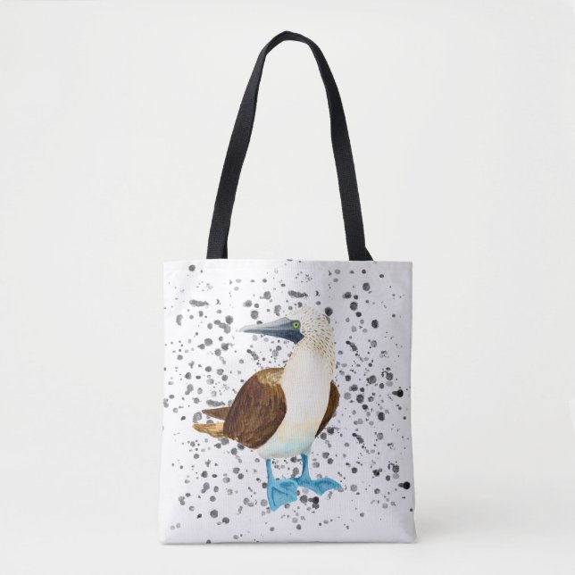 Blue Footed Bird Bobbie Tote Bag Tasche (Vorderseite)