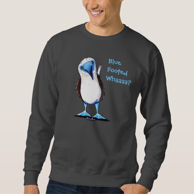 Blue Footed Booby Sweatshirt (Vorderseite)