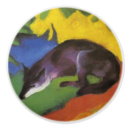Blue Fox (von Franz Marc) Keramikknauf