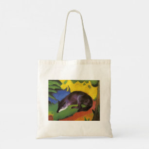 Blue Fox (von Franz Marc) Tragetasche