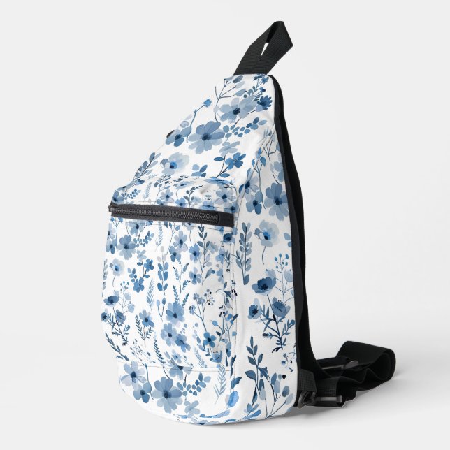 Blue France Crossbody Bag (Rechte Ecke)
