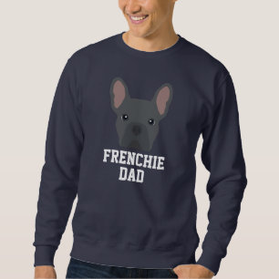 Blue French Bulldog Hund Vater Sweatshirt