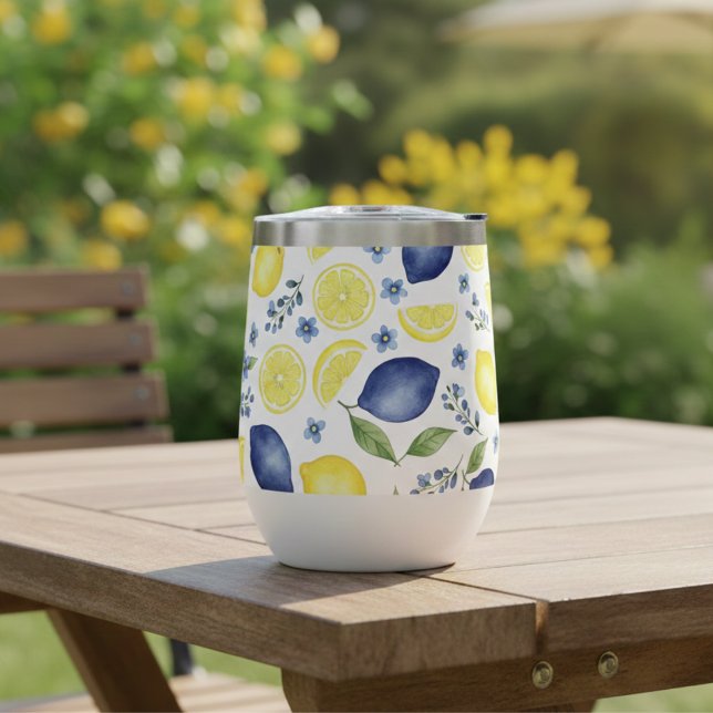Blue French Country Lemon Pattern (Von Creator hochgeladen)