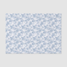 Blue French Toile