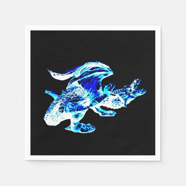 Blue Frost Dragon x 50 Serviette (Vorderseite)