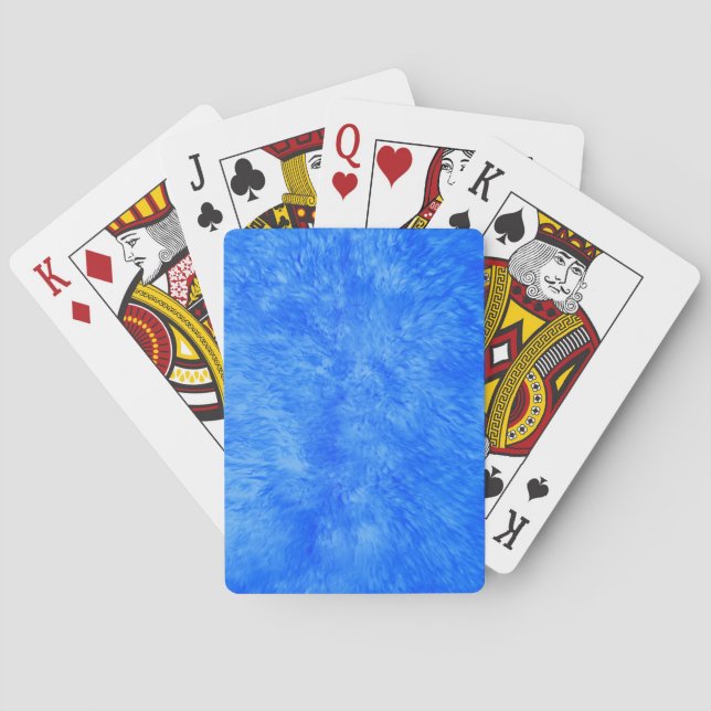 Blue Fur Frenzy Spielkarten (Rückseite)